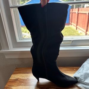 Torrid Kitten Heel Tall Boots size Wide 8 😻